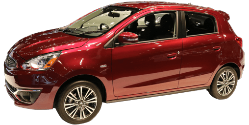 Show comparison with the 2019 Mitsubishi Mirage