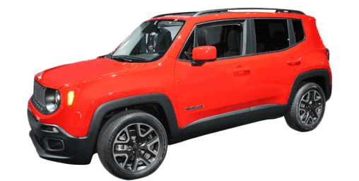 Show comparison with the 2016 Jeep Renegade