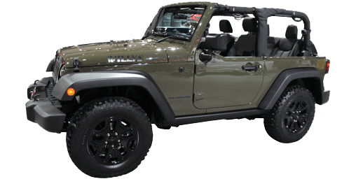 Show comparison with the 2016 Jeep Wrangler