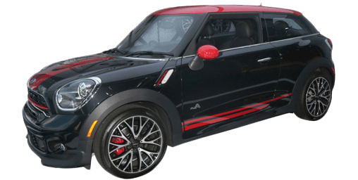 Show comparison with the 2016 MINI Cooper Paceman