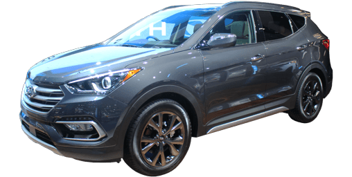 Show comparison with the 2017 Hyundai Santa Fe Sport