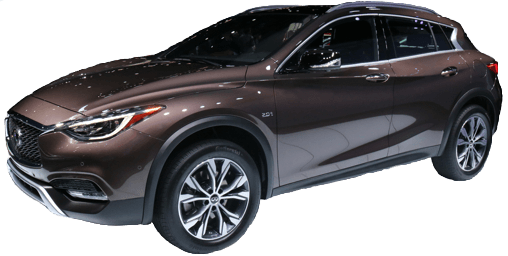 Show comparison with the 2017 INFINITI QX30