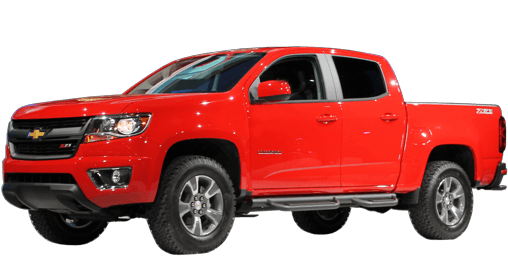 Show comparison with the 2016 Chevrolet Colorado