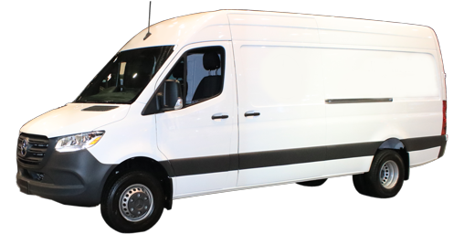 Show comparison with the 2024 Mercedes Sprinter Cargo Van