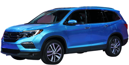 Show comparison with the 2017 Honda Pilot