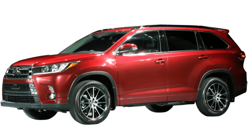 Show comparison with the 2017 Toyota Highlander