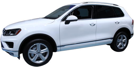 Show comparison with the 2017 Volkswagen Touareg